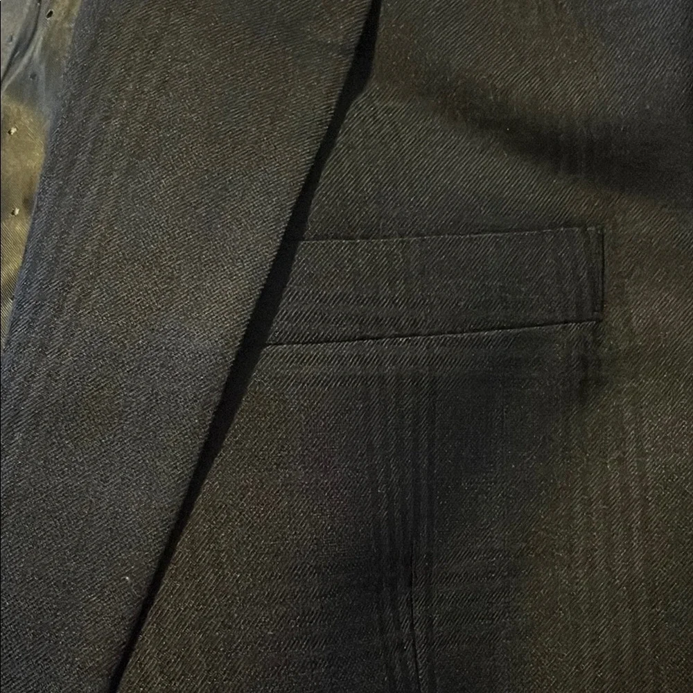 Timeless Blue Suit with Notch Lapels and Clean Lines